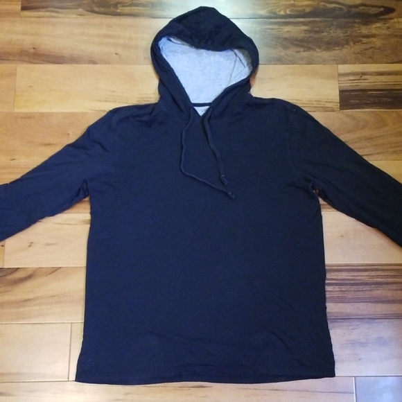 vince double layer hoodie